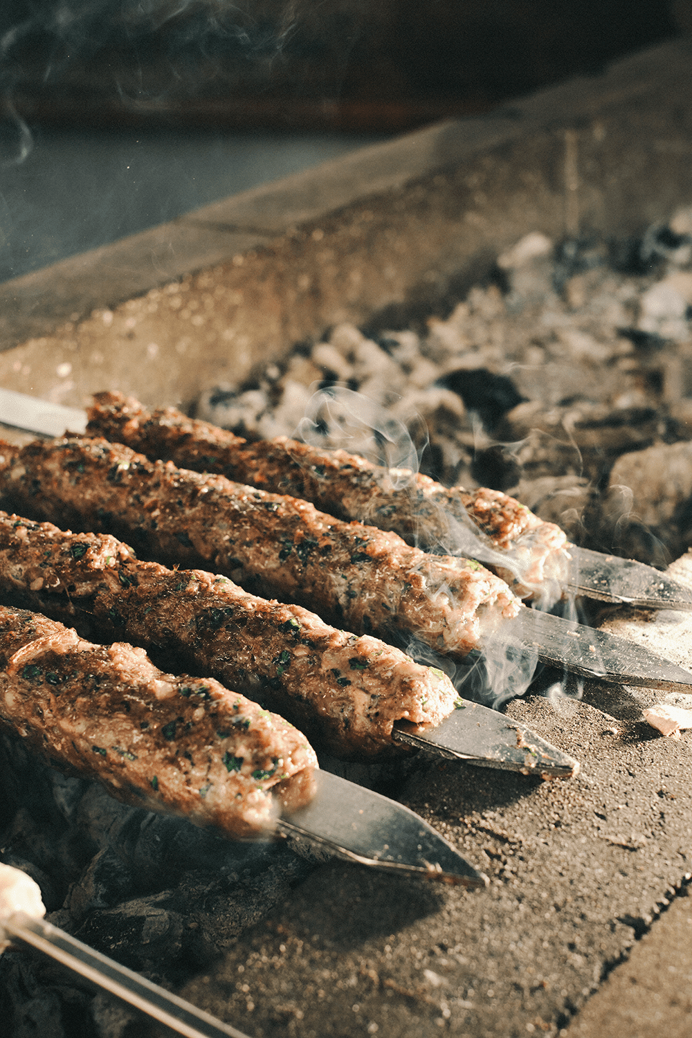 Chiche Kefta Brochettes Close up Foodmarket